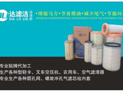 K2036PU空滤适配重汽新豪沃悍将朝柴统帅空气滤清器图2